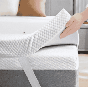 TEST Washable Cover With Skid-resistant Surface (Option: 4 inch queen)